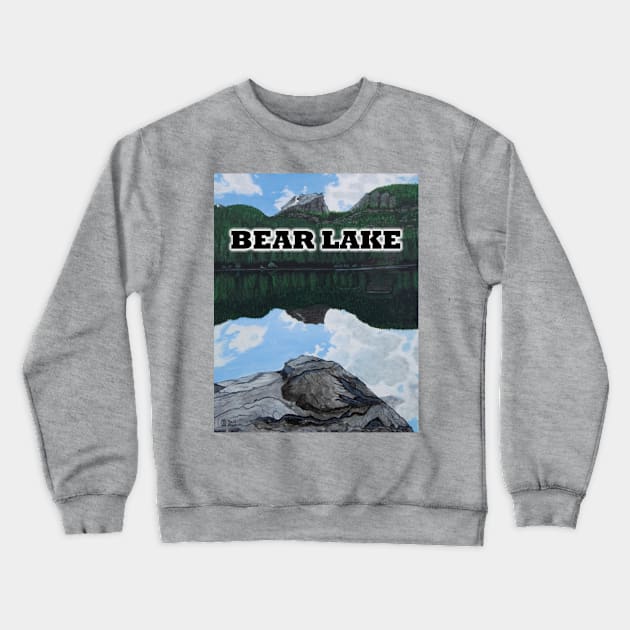 Bear Lake Crewneck Sweatshirt by Matt Starr Fine Art